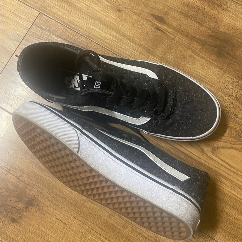 Vans Black and White Women's Sneakers